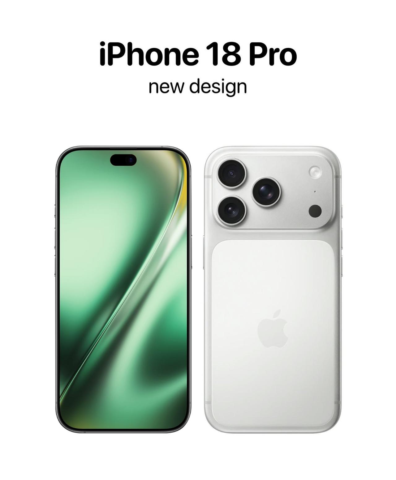 都被耍了！iPhone18Pro不会采用左侧挖孔！iPhone18Pro前