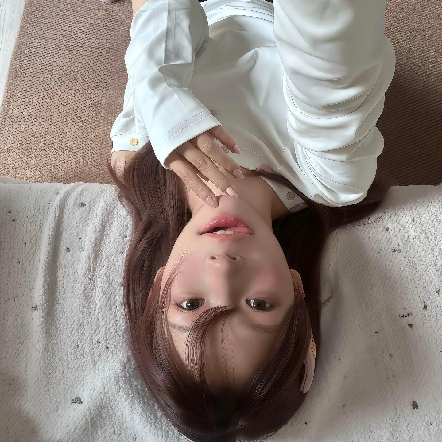 美女氛围感头像无水印头像​​​