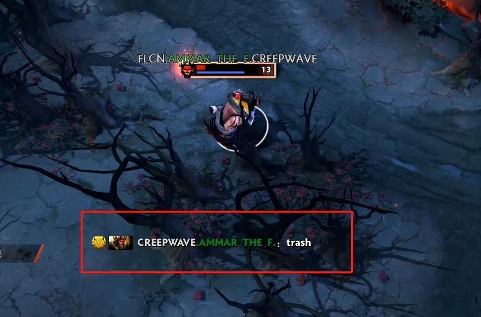 DOTA2:ATF又发癫，辱骂一群小孩哥昨天Falcons对阵NV青训队过
