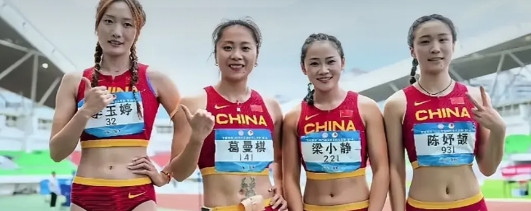 不知道大家有没有相同的感觉。现在的女子4×100米。绝对是中国历史以来最强组合。