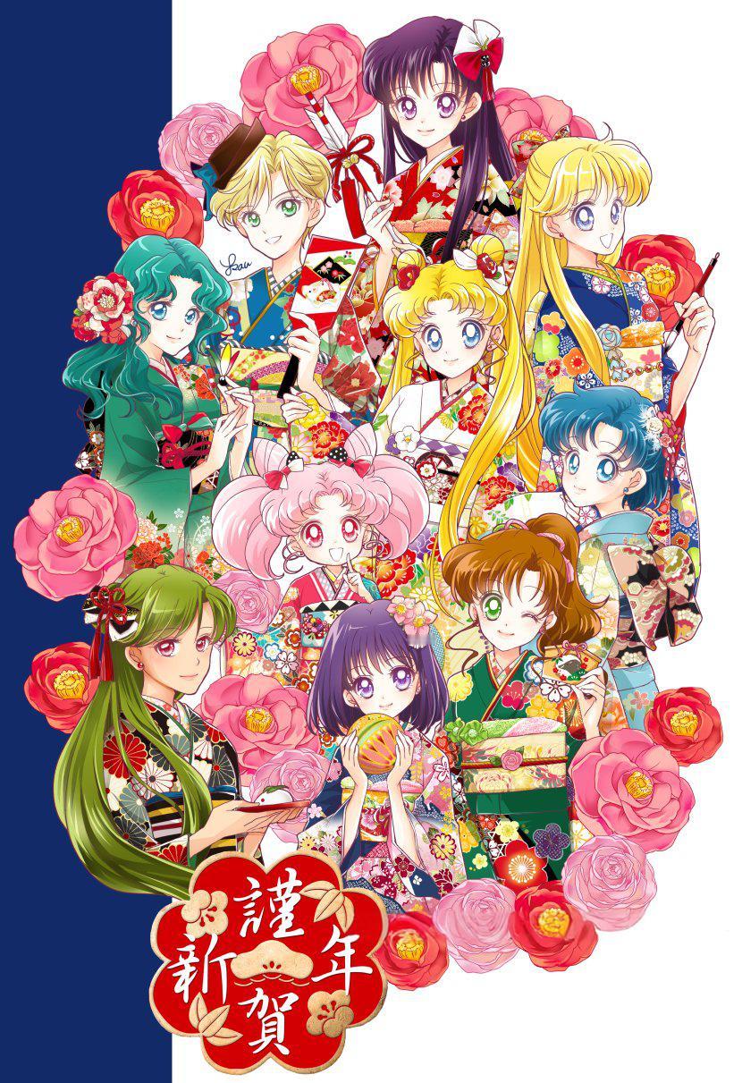 美少女战士|新年元旦贺图壁纸历年汇总