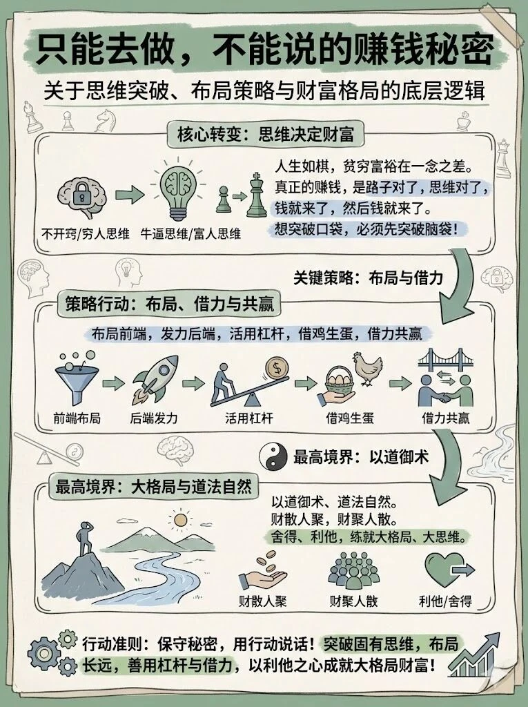 闷声发大财的底层逻辑，看懂少走 5 年弯路