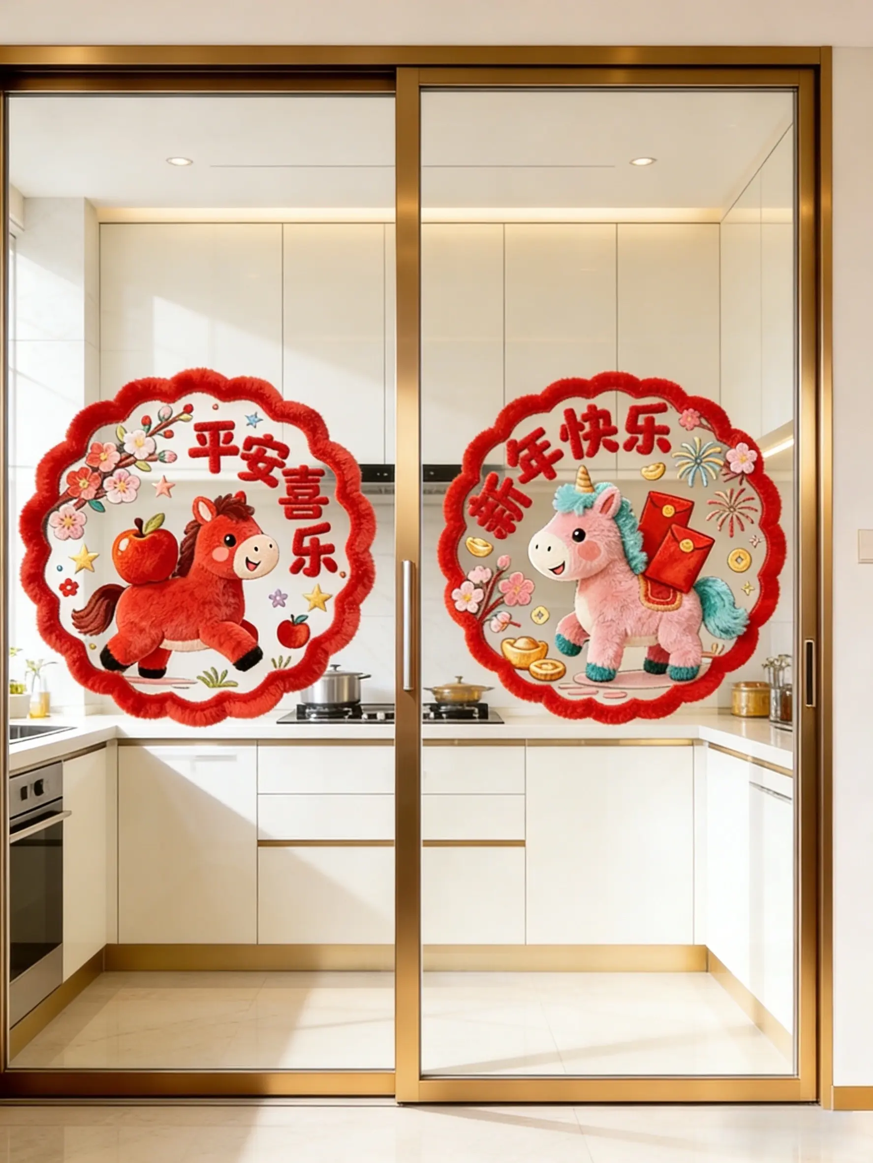 窗花 窗花贴 新年氛围感 传统年味