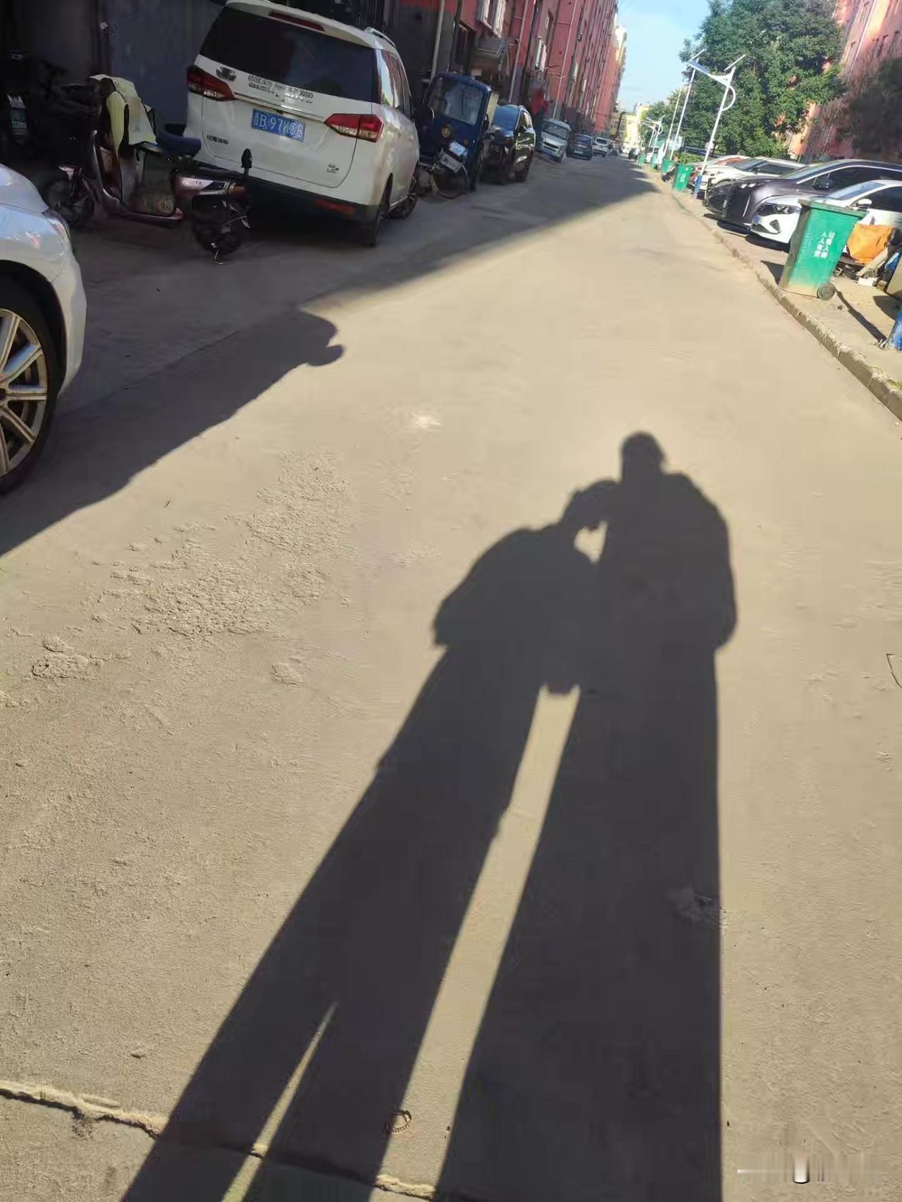 看着你的小小背影，又想起了《目送》里面的那段话：所谓母子一场，只不过意味着