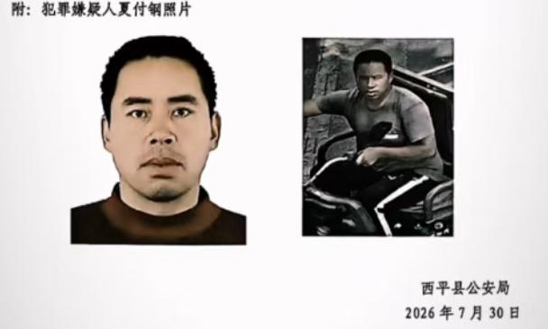 河南西平县出现杀人犯潜逃流窜，警方发布通缉令：最高奖励五万元！8月2日潇湘晨