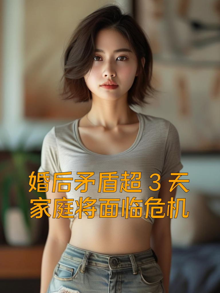 婚后矛盾超3天，家庭将面临危机