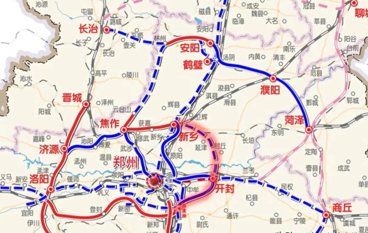 “新乡至焦作”城际铁路列入河南十五五规划，是豫北交通格局的一件大事！新乡至焦作