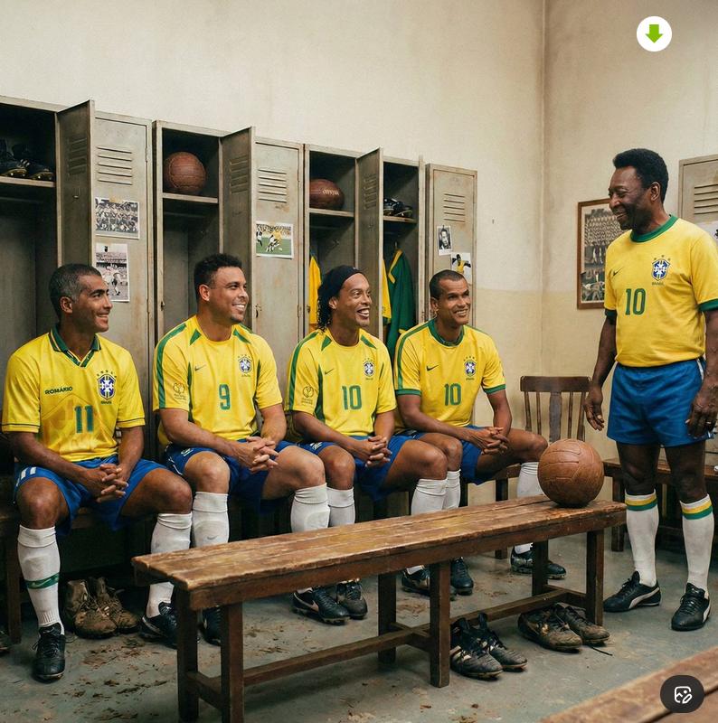 如果贝利复活，遇上坐着的这四位，那谁该站起来给贝利让个座？感觉这题好难选啊，我