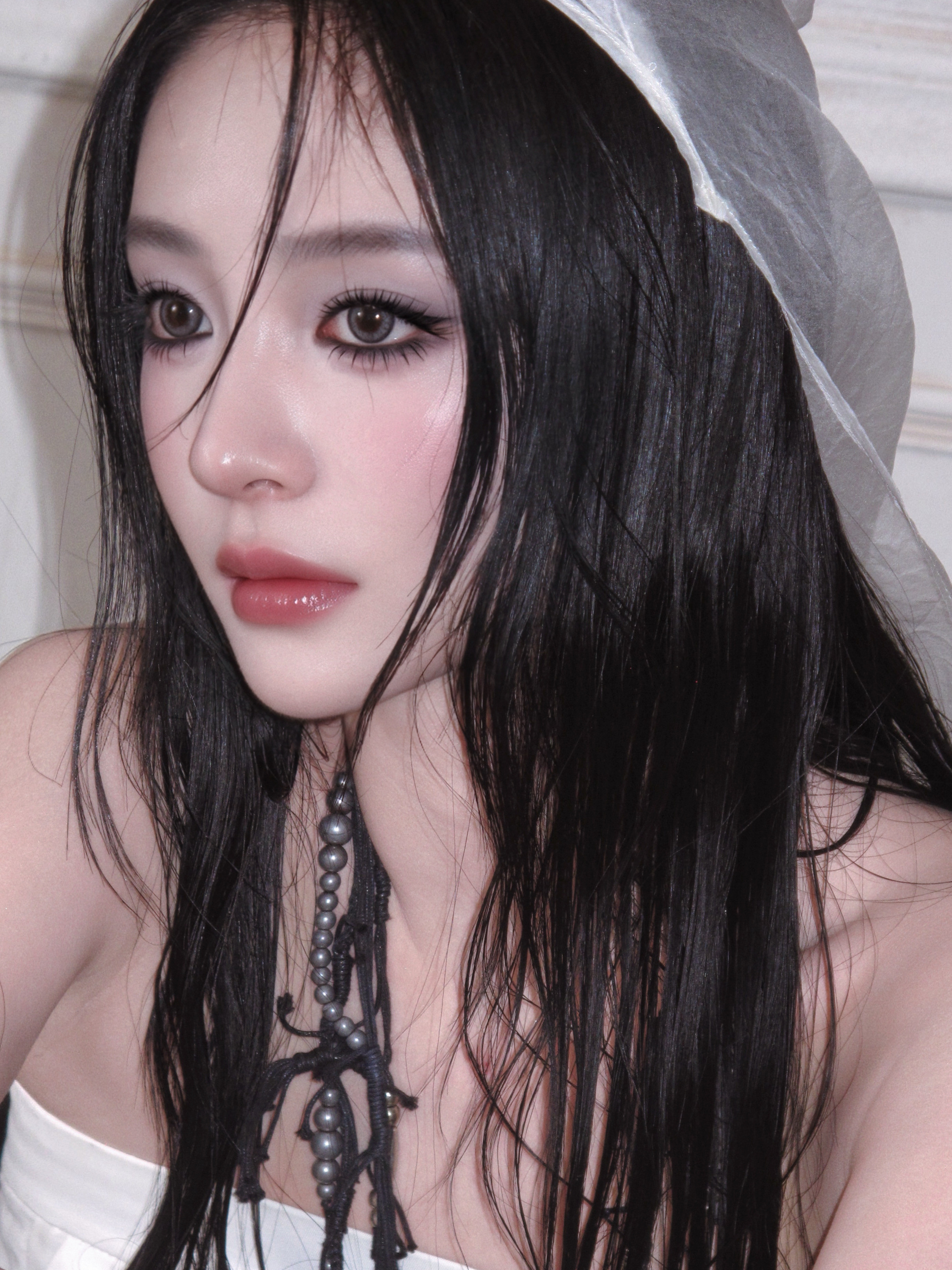 此女美成这样哦～🥰