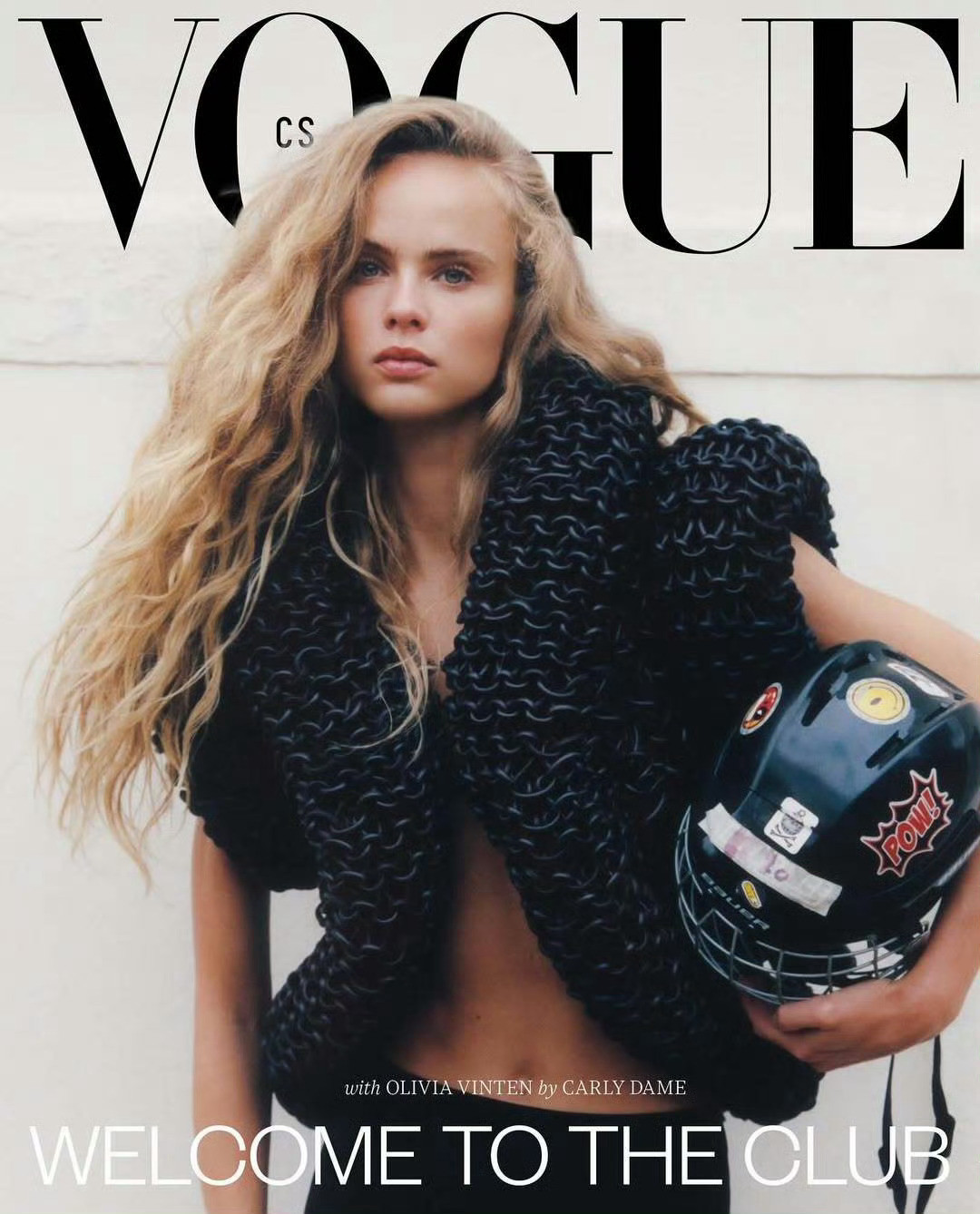 模特OliviaVintenVogueCzechoslovakiaFebr