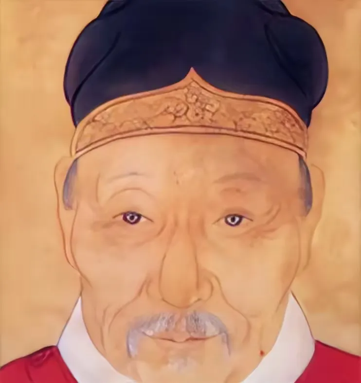 1395年68岁朱元璋去看望70岁老友汤和，朱元璋一进门，只见汤和已中风，无法说