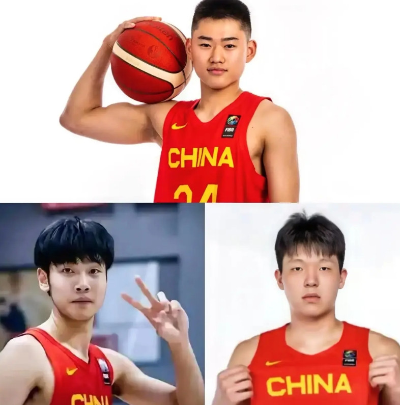 未来之星，中国男篮3-5年后的九位年轻班底！​杨瀚森，20岁，中锋，身高21
