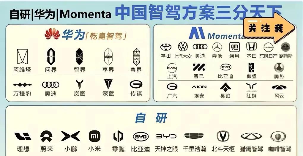 以后谁还买老年车啊，非智驾车迟早会淘汰。目前国内的智驾阵营基本就是三足鼎立的局