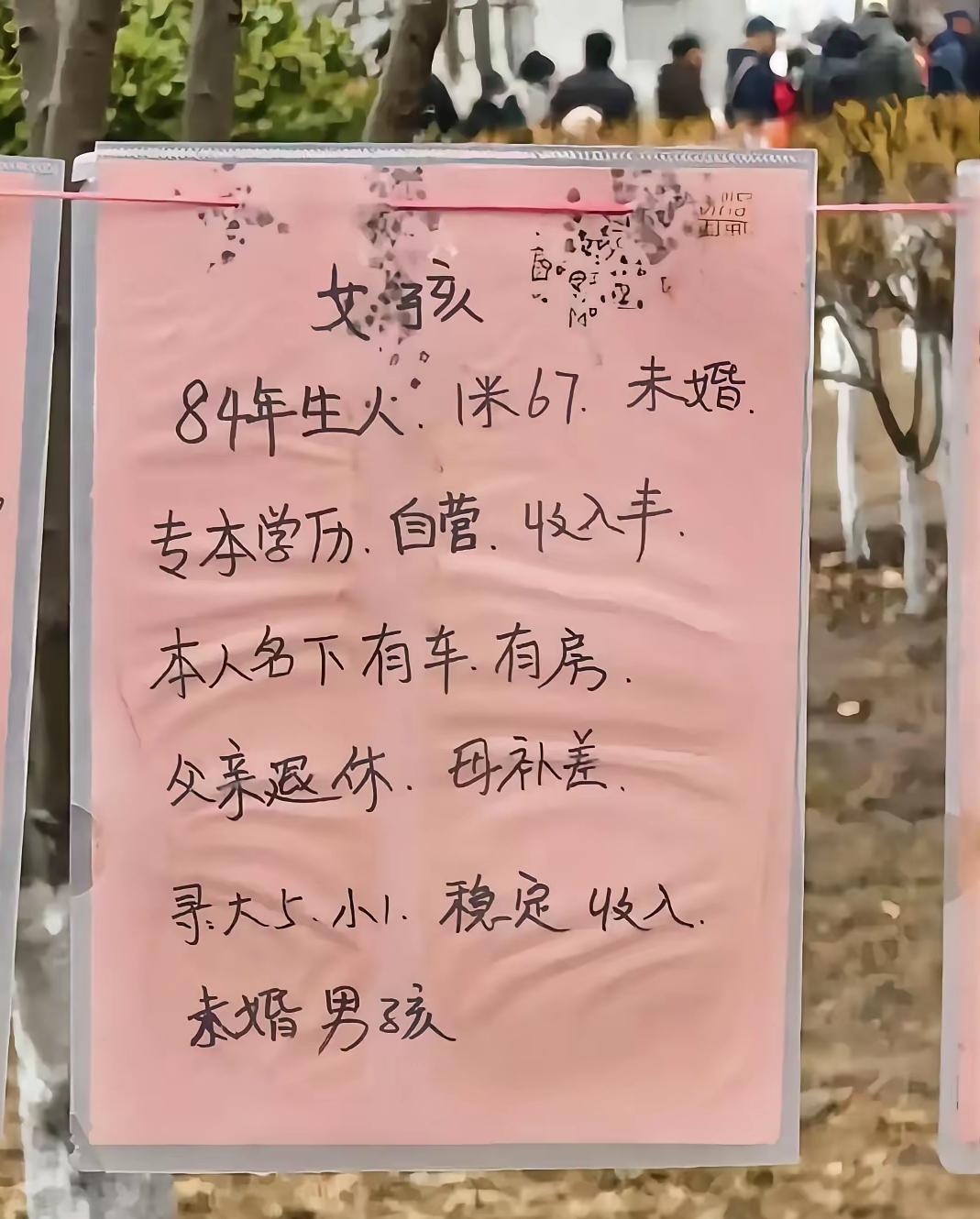 每个女人心里都住着一个少女，说的没错，所以84年，当然也是女孩，就是这个征婚广告