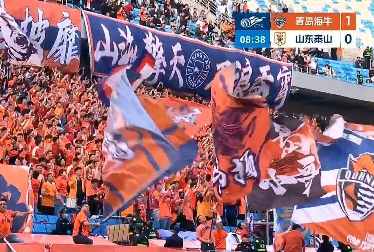 的确是有些搞笑了。泰山队开局0:1落后青岛海牛场场丢球，场场先落后，都已经成