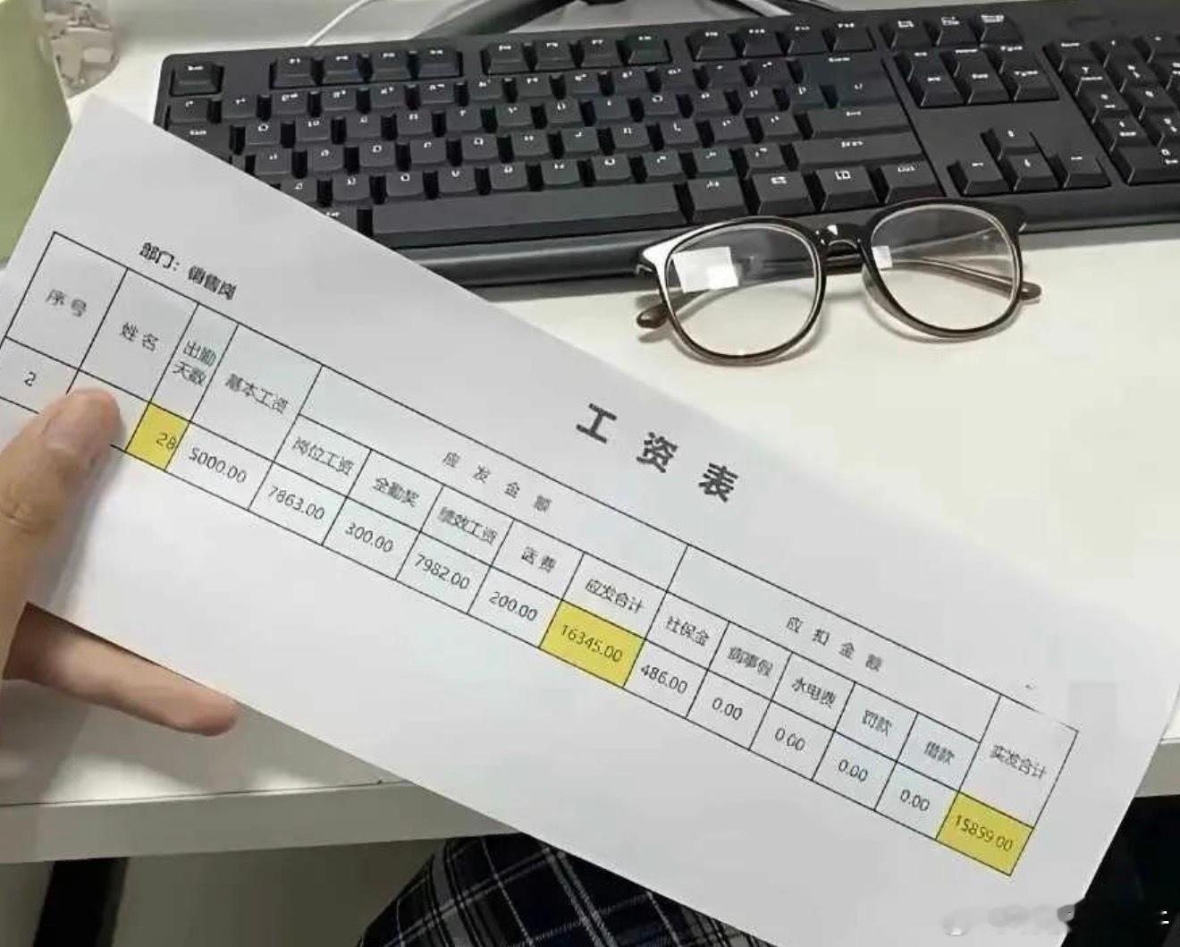 我同事发的朋友圈忘记屏蔽我了，我俩干一样的活为什么他这么高