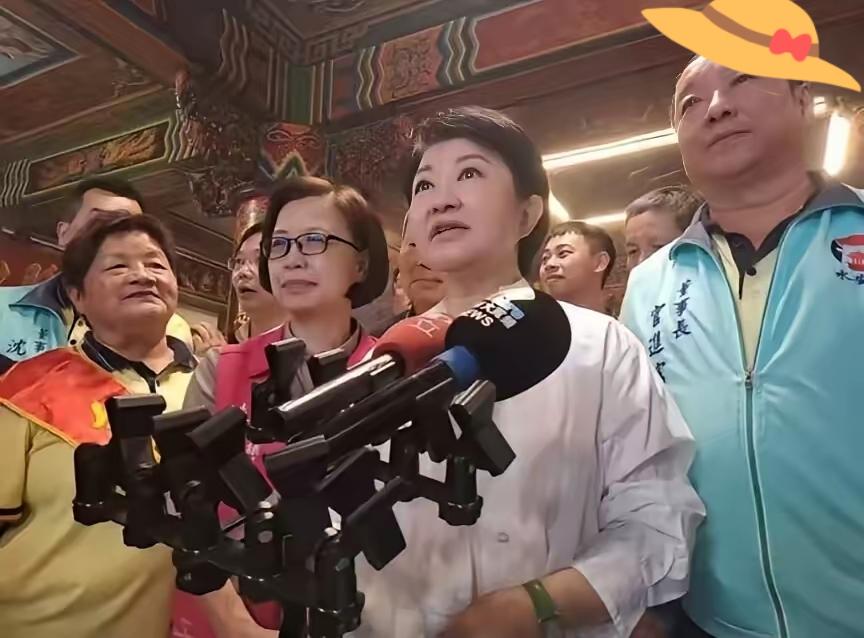 就在刚刚，台中市长卢秀燕发表声明，5月1日，针对国民党主席郑丽文计划访美行