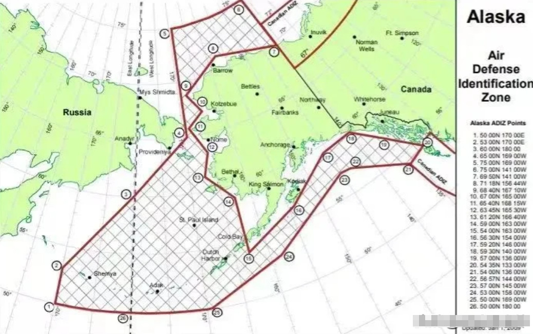 中国轰炸区第一次出现在美国<em>防空识别区</em>。按说这也不是什么大事，<em>防空识别区</em>不是美国