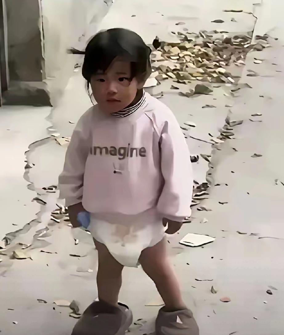 心疼！河南城郊，离婚半年后，女子偷偷去看4岁的女儿，却远远看见孩子穿着尿不湿，上