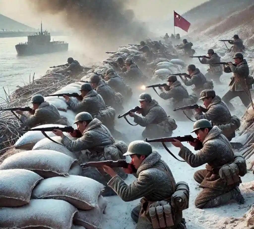 日本老一辈学界曾有个说法，要是当年中国没出兵朝鲜，美国大兵压根儿不会跨过鸭绿江。