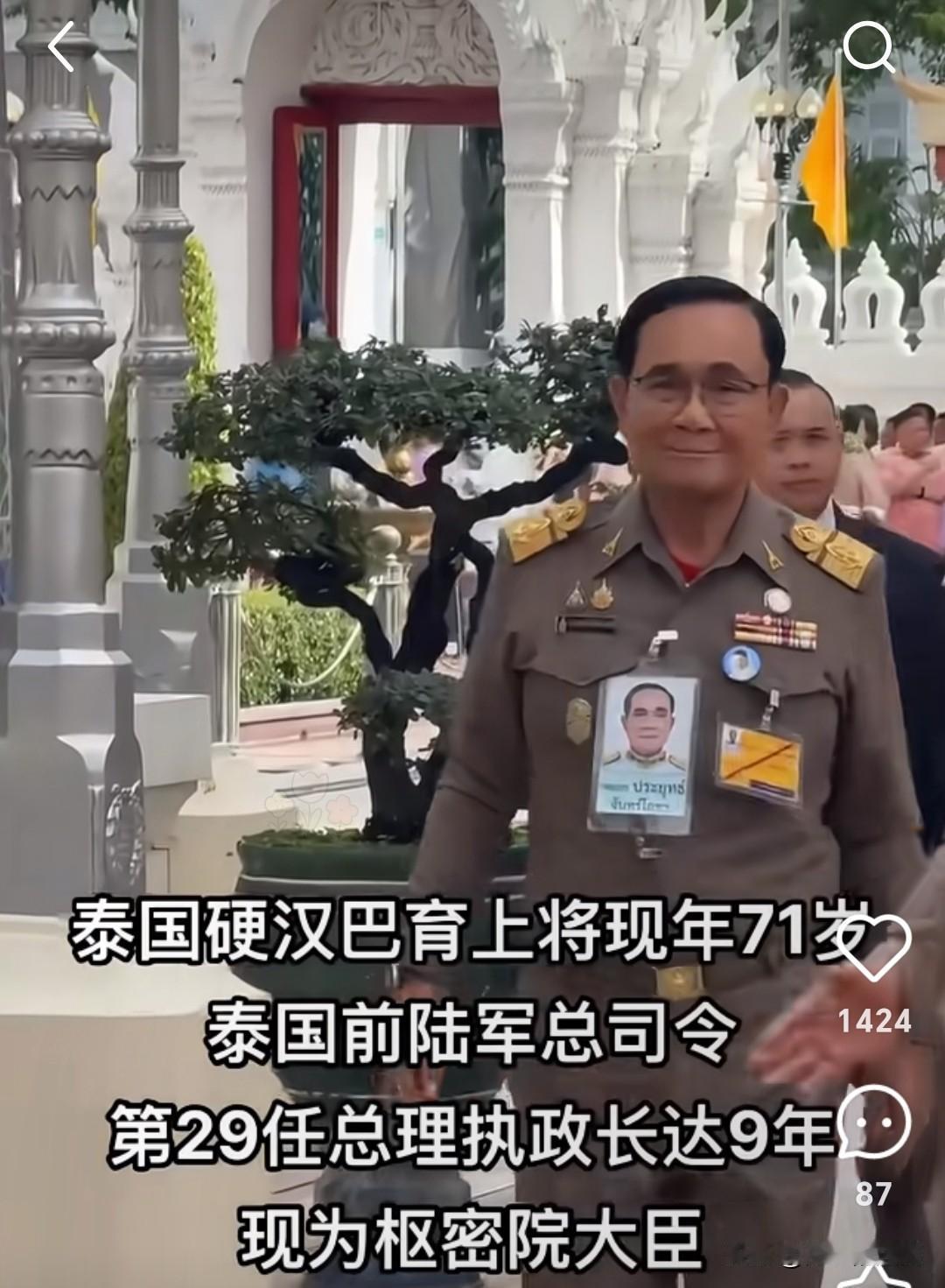泰国正式宣布泰国又发生了一件大事一向以核心政党自居的联泰建国党，在一顿晚