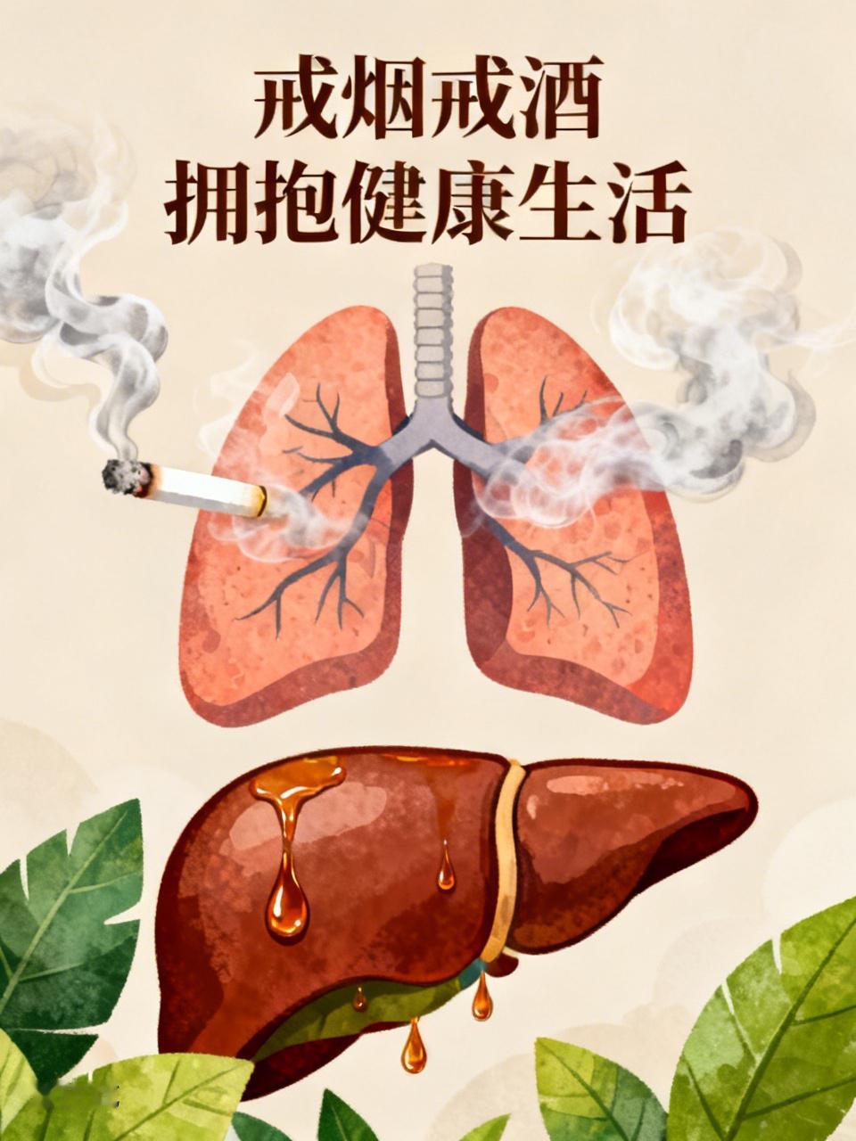 现在越来越多人戒烟戒酒，说到底还是为了自己和家人。烟里的尼古丁、酒里的酒精，对身