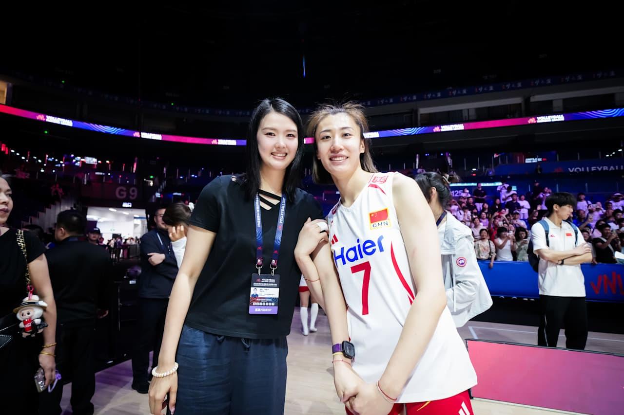 中国女排能够险胜泰国队，多亏了球队的两个老将龚翔宇和王媛媛的压阵。这场比赛，龚翔