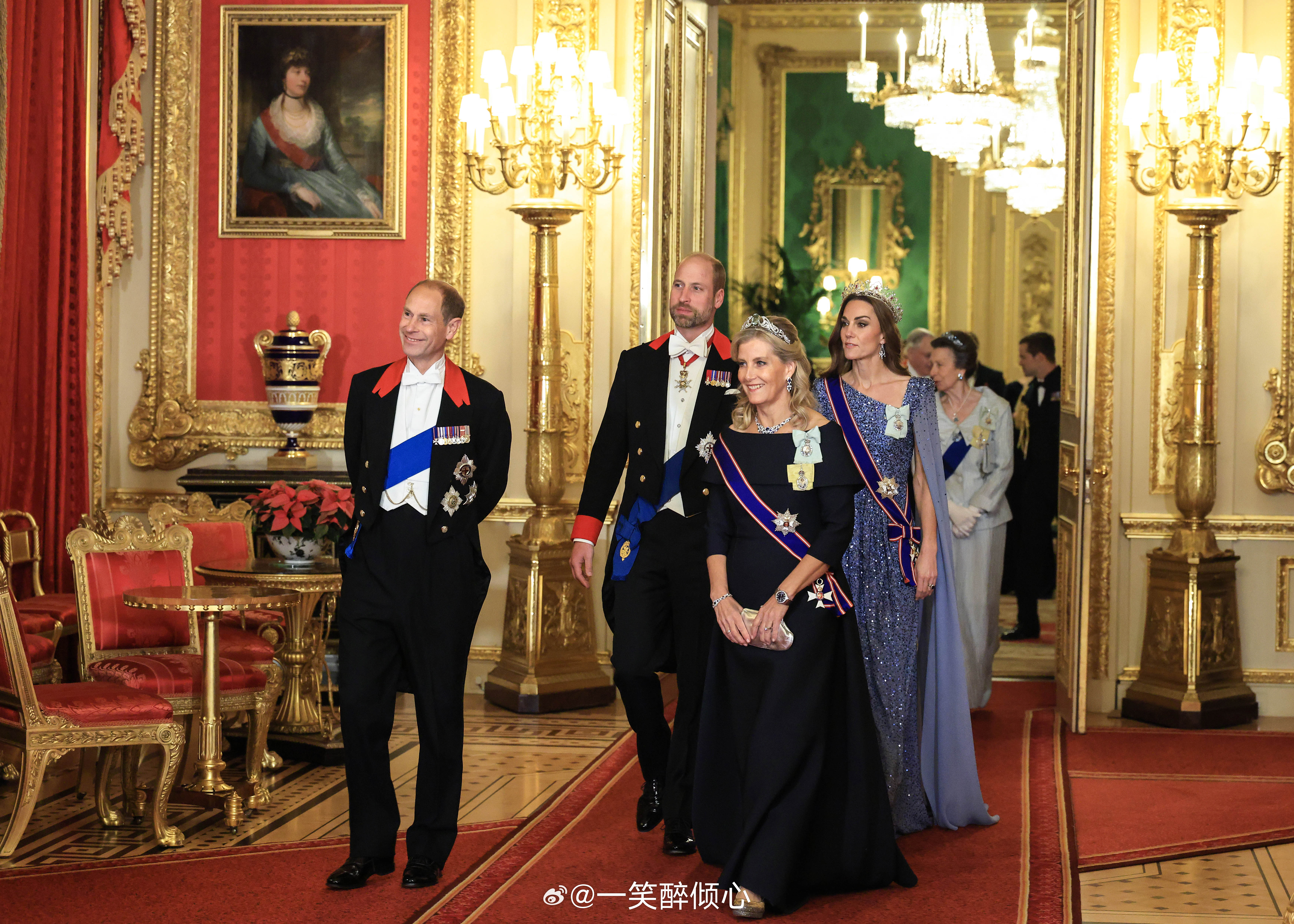 凯特王妃【补图】2025年12月3日，爱丁堡公爵夫妇、威尔士亲王夫妇和安妮长