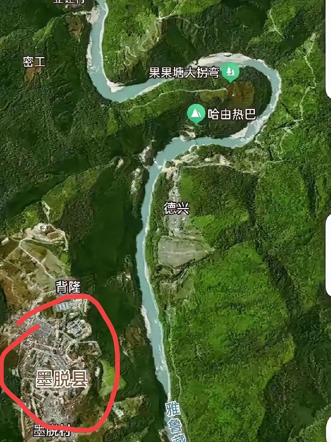 雅江水电站要开建，投资巨大，墨脱县这个小地方，注定在未来十年内，工商业极为发达！