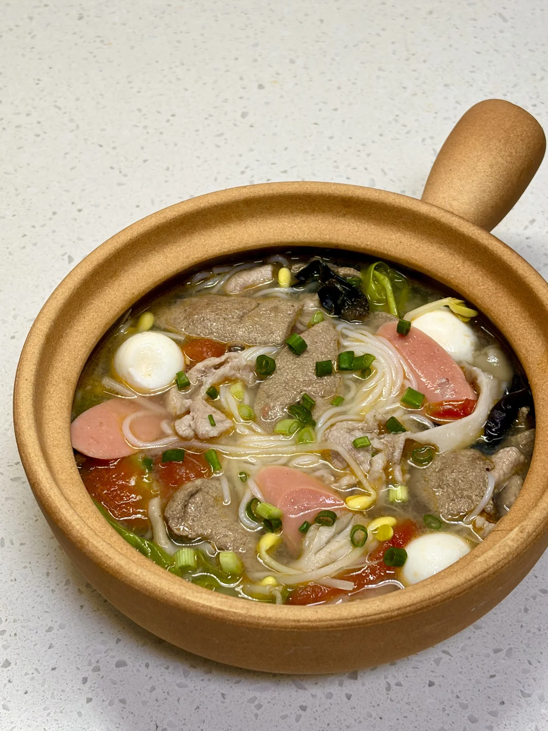 鲜掉眉毛的三鲜米线，附详细做法～