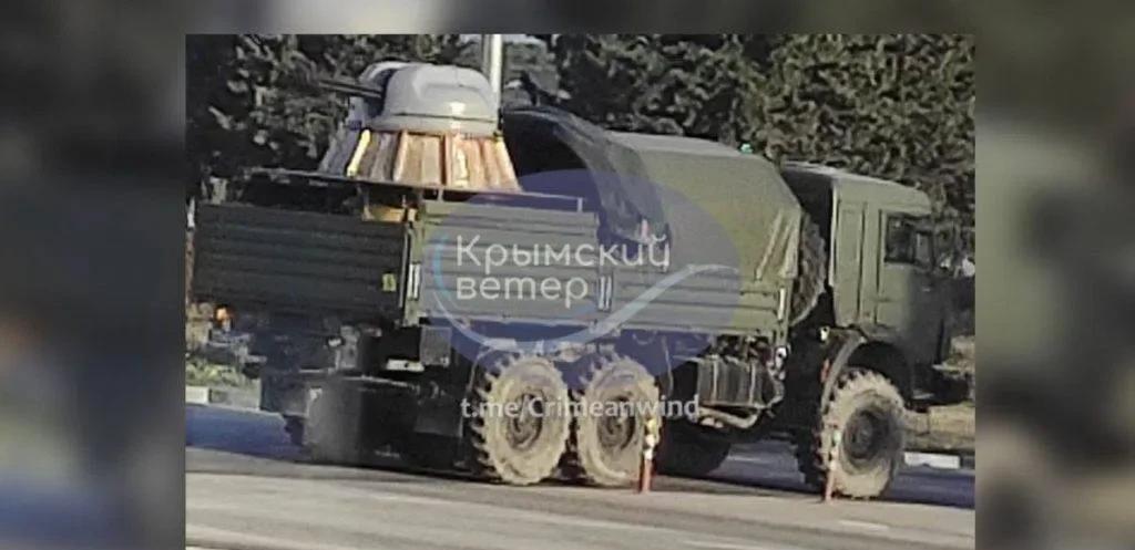 俄罗斯这次拼上了老底把军舰的AK630速射炮都拿到阵地上充当固定火力守堑壕