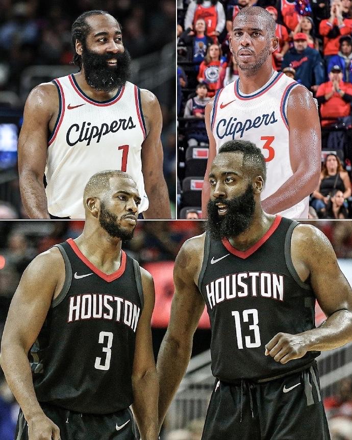 哈登对保罗被裁掉的反应，其实也体现了他目前在快船的处境！在击败老鹰结束连败之后