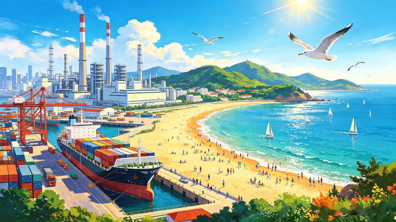 坐稳北方地级市头把交椅，烟台1.13万亿GDP的家底足够硬：规上工业总产值破1.