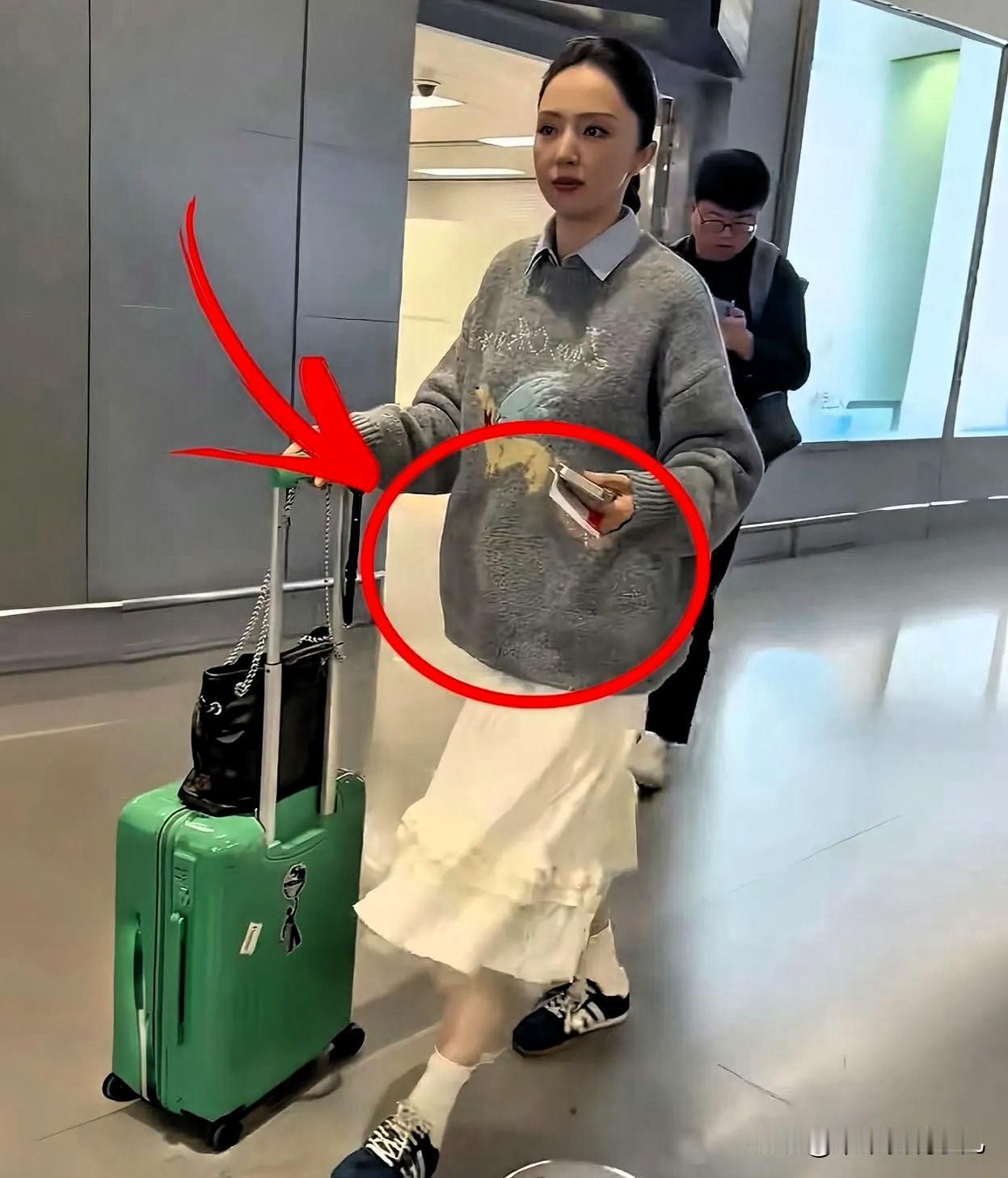 都说“二婚带球”，没想到董璇真的“带球”了。之前刚刚官宣和新老公的婚讯，就有