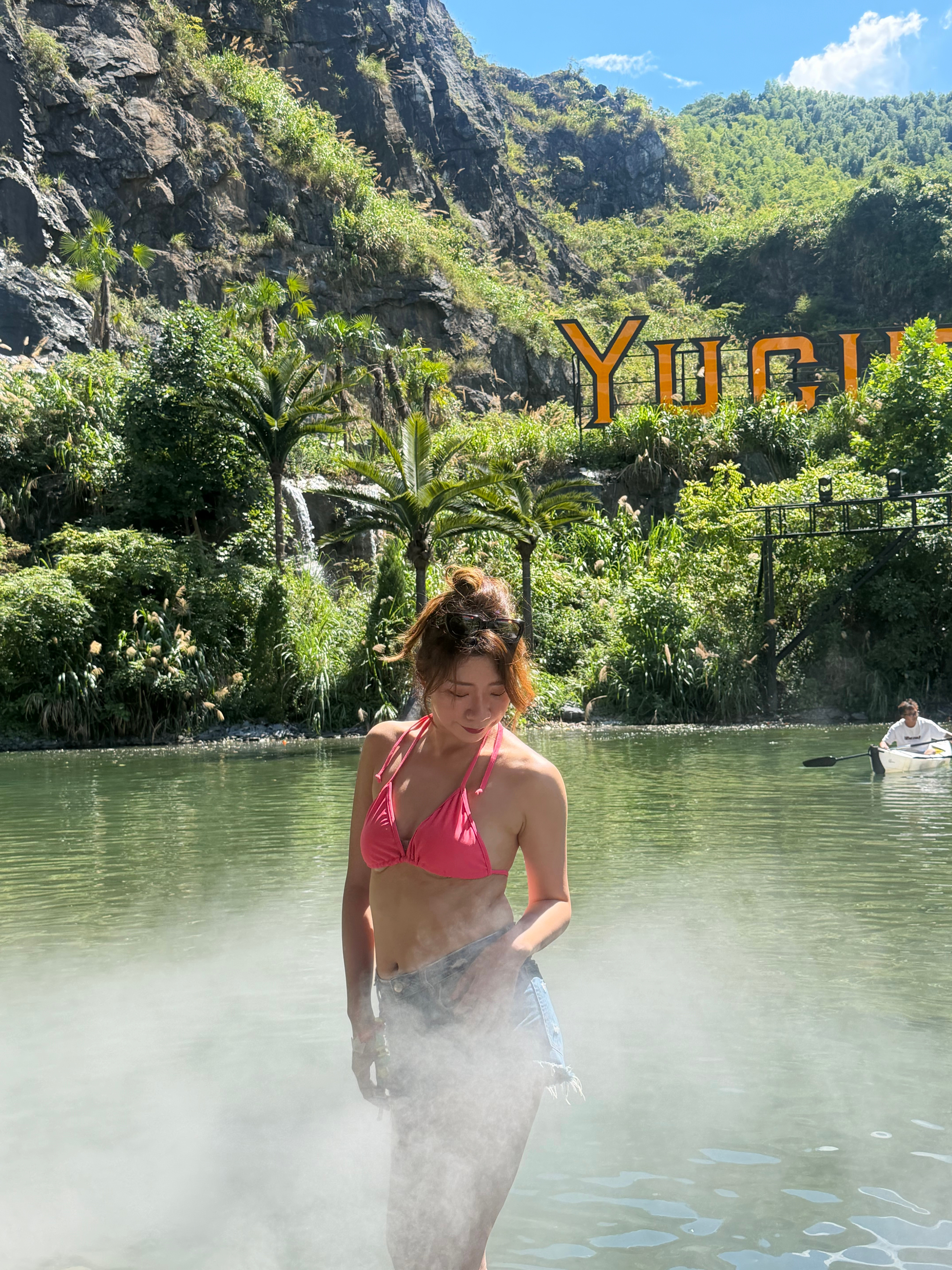 🌴🥥🏄🏻♂️🌬️☀️👙💞🫧巴厘岛瀑布咖啡湖