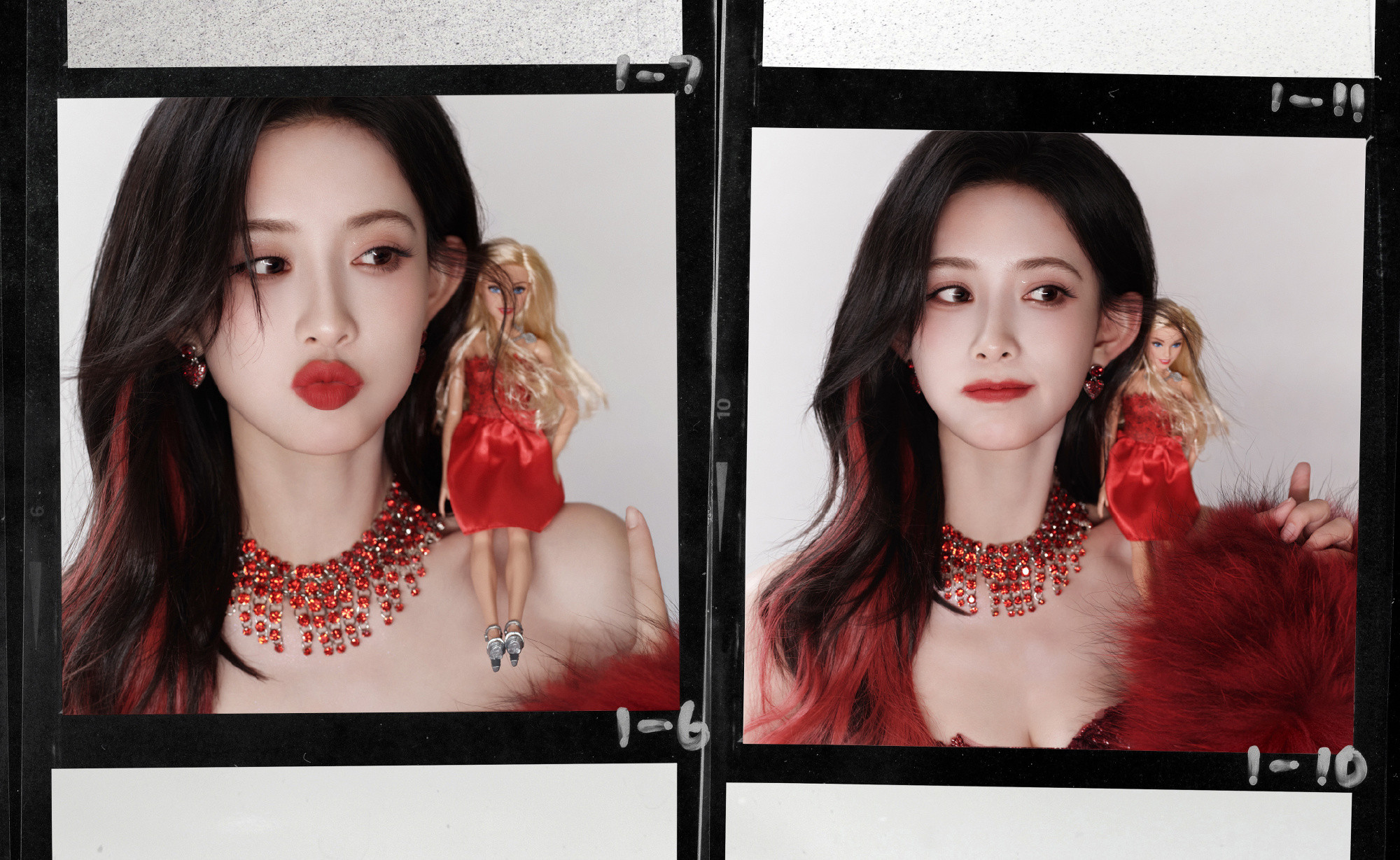 孟子义，甜辣升级，复古红潮。孟子义