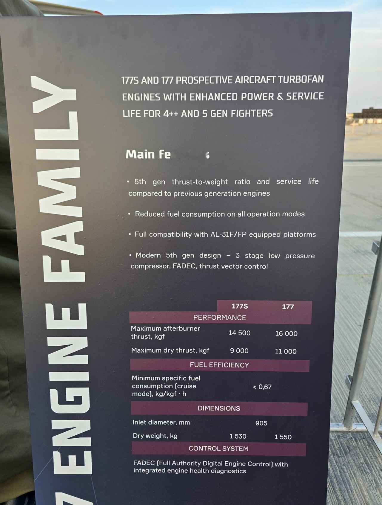 第19届迪拜国际航空航天与防务展（DAS2025）俄罗斯展示的177S/17