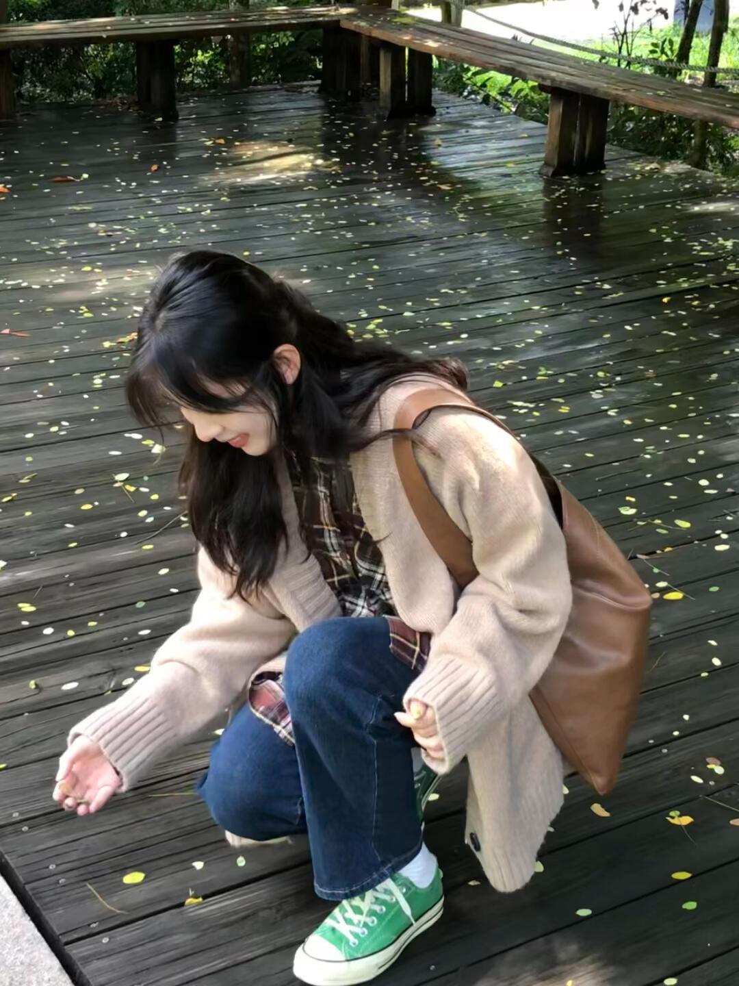 慵懒感穿搭。