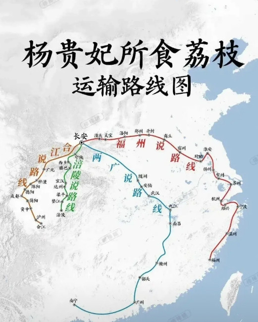 这两天都看了《长安的荔枝》了吧？现在才知道，杨贵妃能吃上一颗新鲜的荔枝，一趟能跑