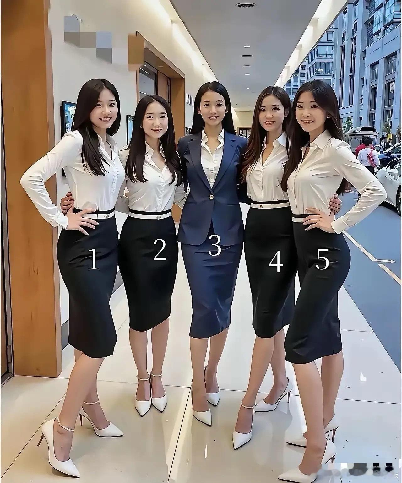 我肯定99%的男人会喜欢5号！​​​