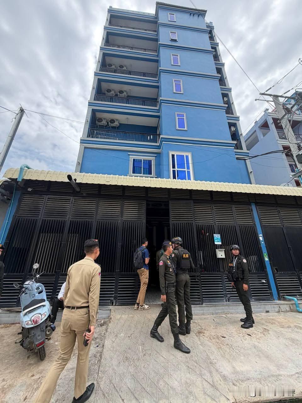 波贝查电诈：3处场所人员提前离开7月17日，柬埔寨班迭棉吉省多部门在波贝市开