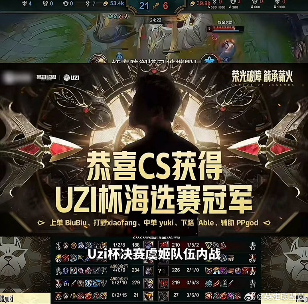 uzi杯海选赛冠军走A怪都来了还记得当年Faker直播说这人是不是开脚本，笑死