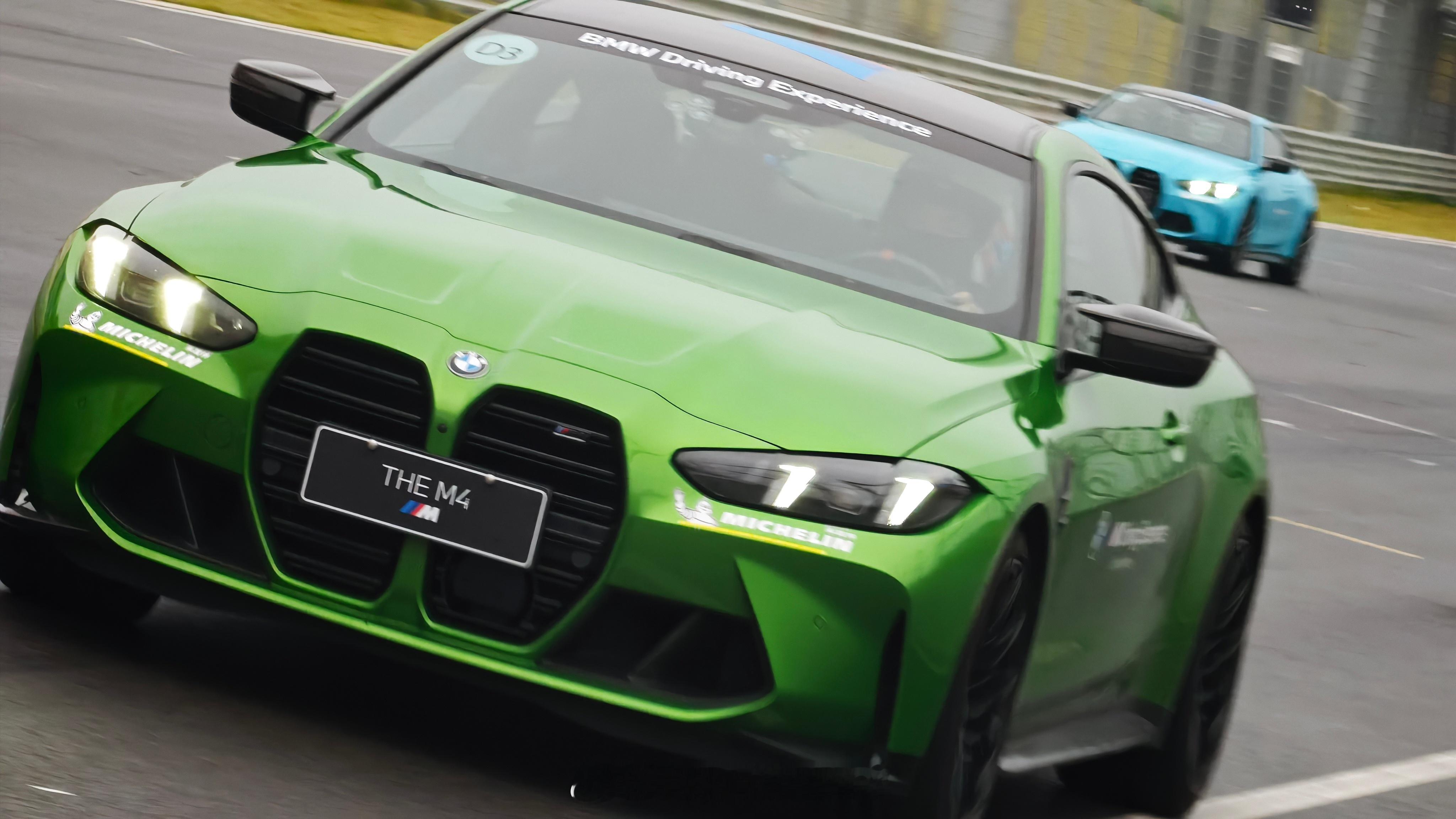 宝马M的散热做的是真牛逼在国内哪个赛道原厂车咔咔刷好几圈都不带有直观变化的​​