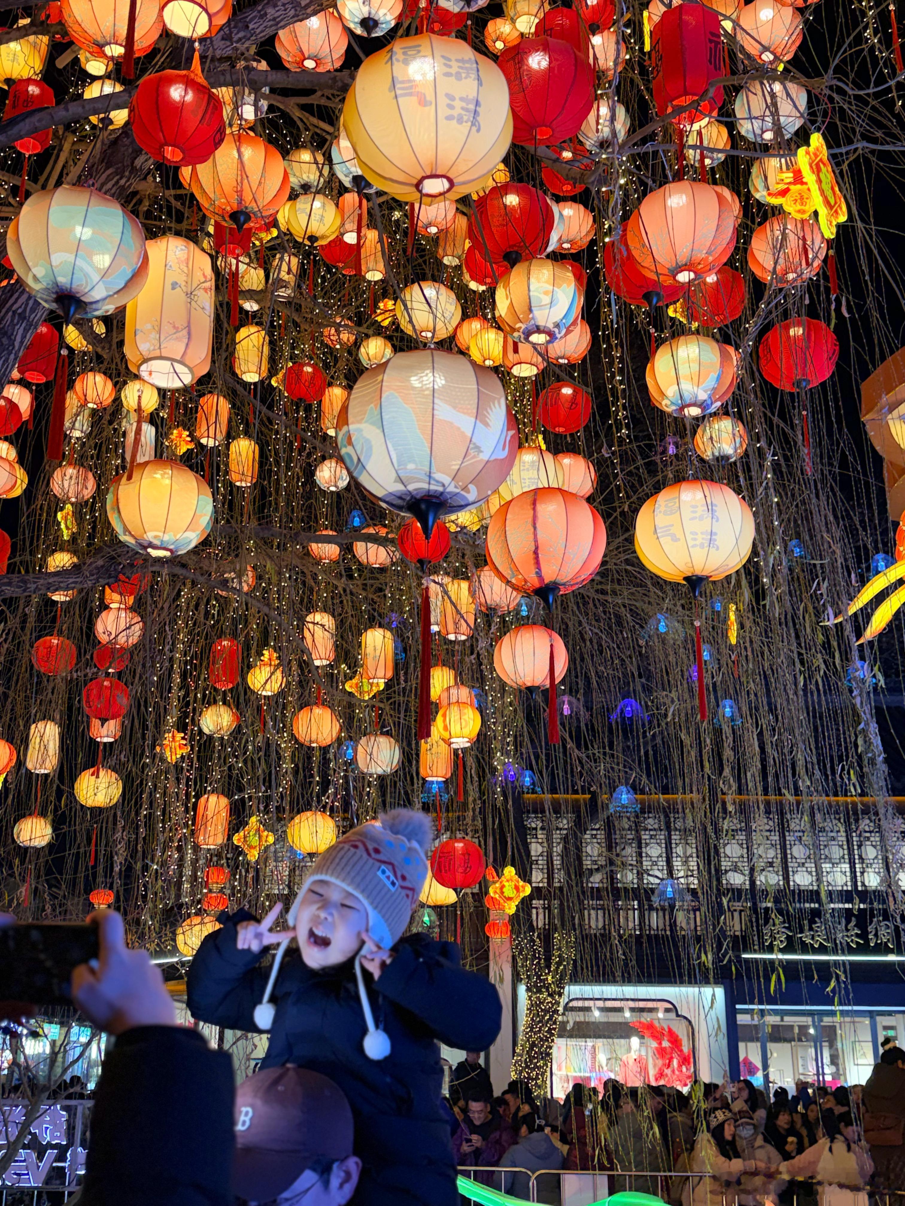 南京老门东灯会开始了。很漂亮南京·老门东