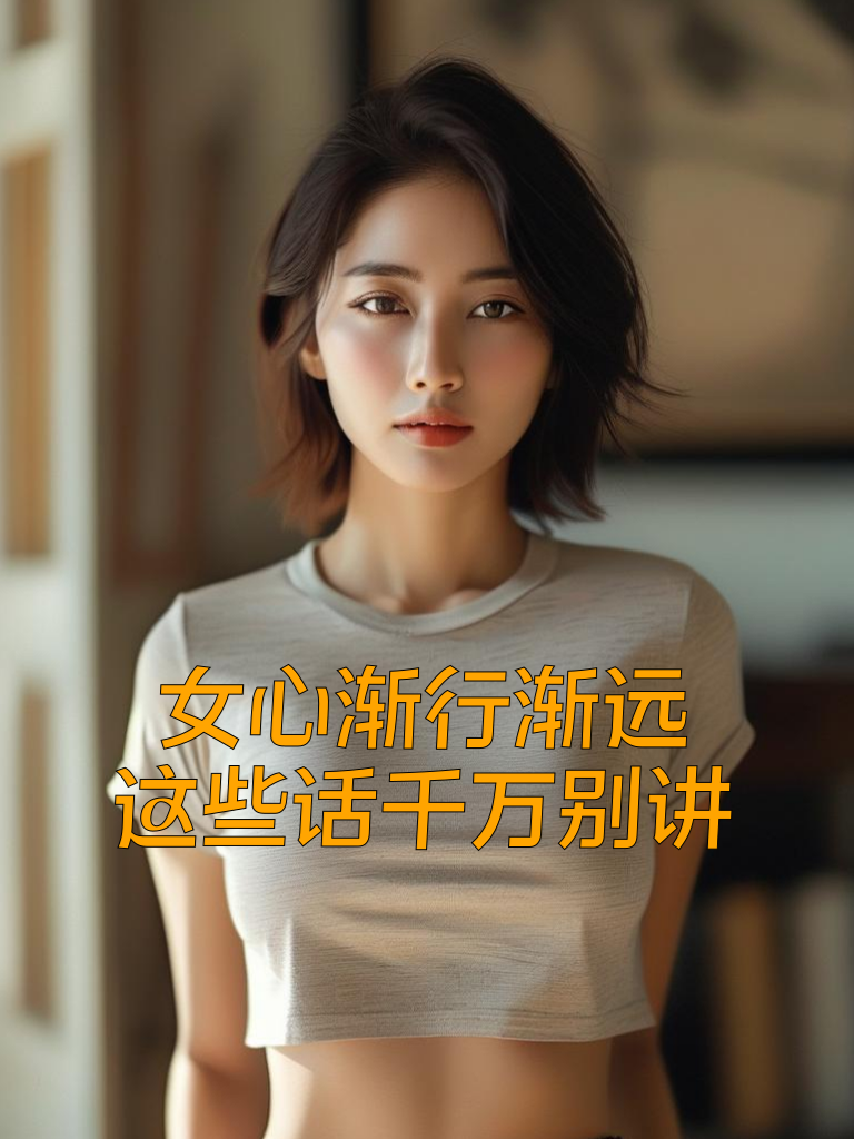 女心渐行渐远，这些话千万别讲