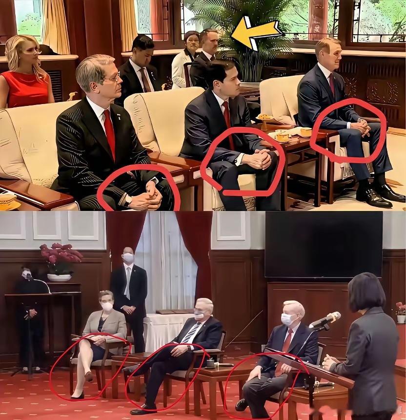 下面这张图让青鸟再次破防👇图1:现任美国官员在北京图2：卸任美国官员