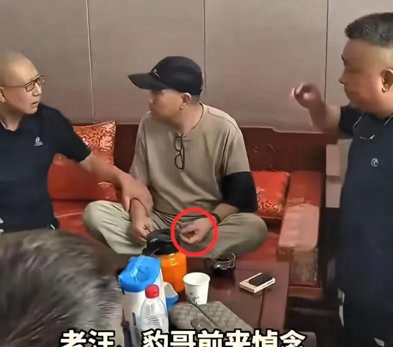 汪洋是个人精，用一句天津话“是灰就比土热”，巧妙地给杨议和他徒弟豹哥（吴跃）搭好