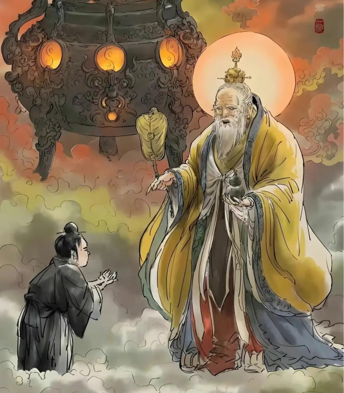从五行搭配，看灵性强弱与仙缘深浅。1、金水旺：通灵敏感体质。水主智慧、主灵性。八