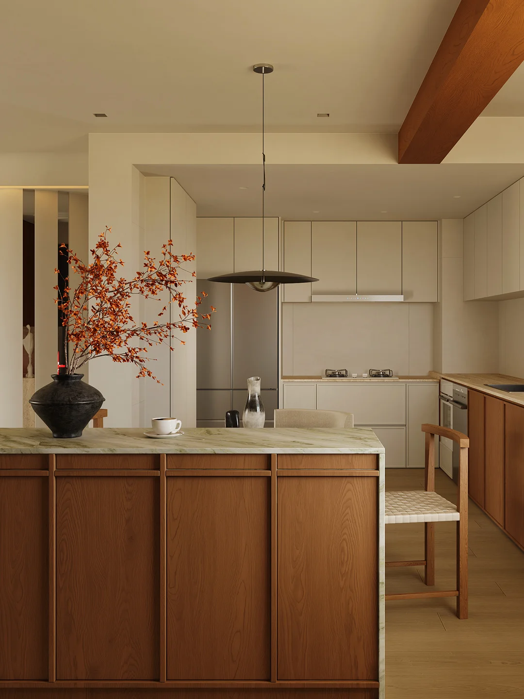 中古风厨房，高级感满满！