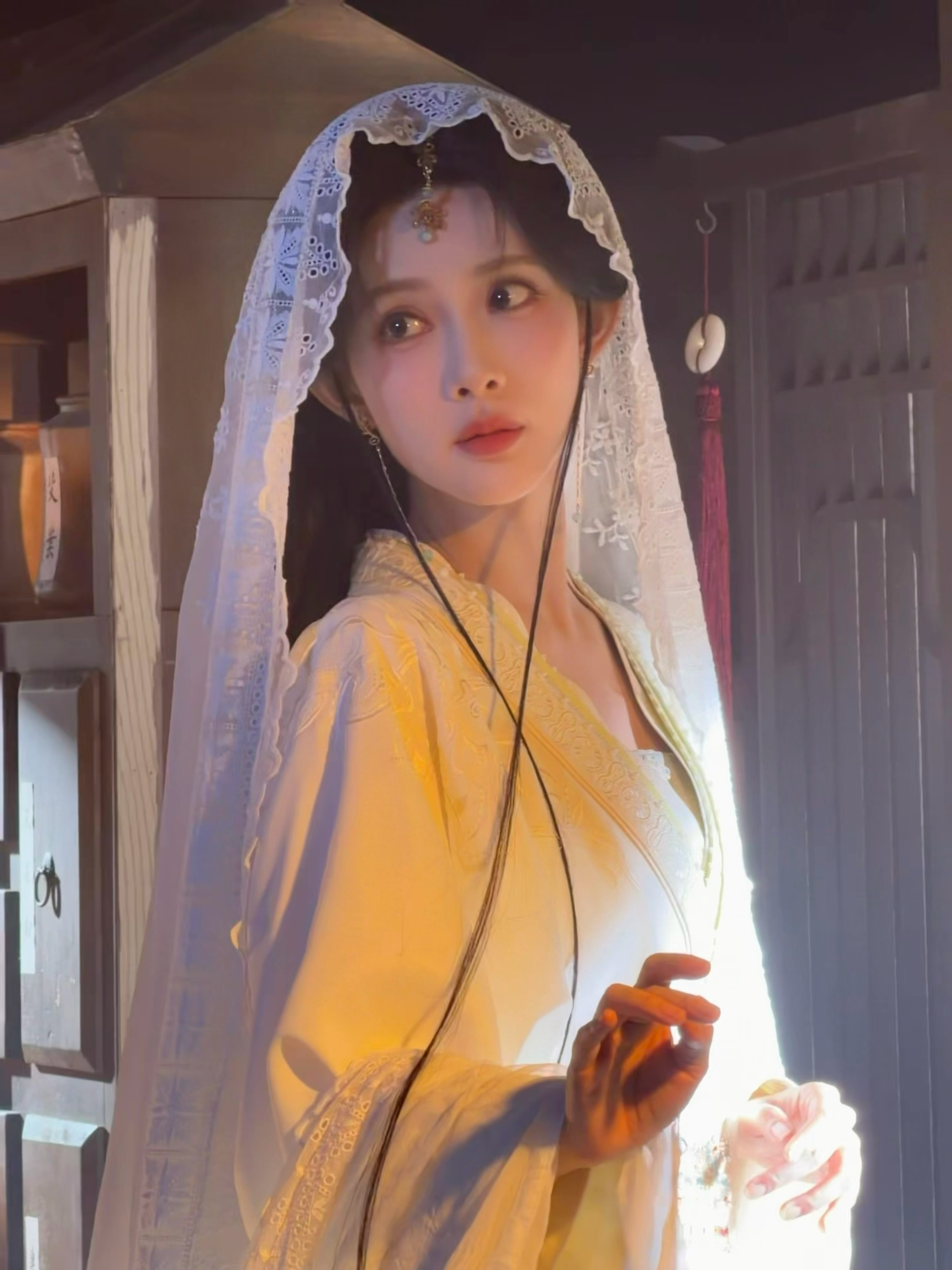 🌺孟子义沈汐和🍋孟子义好汐登场孟子义你神女下凡啊，美成这样